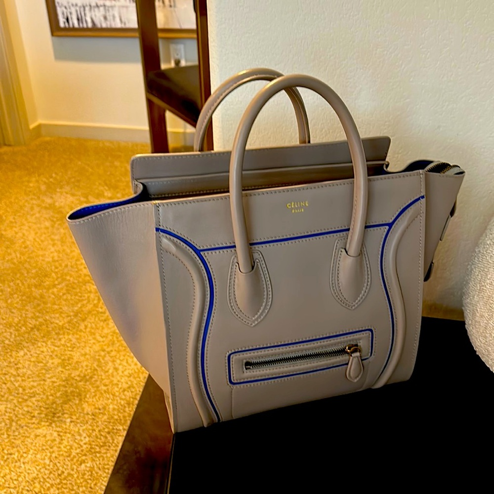 Celine large mini luggage